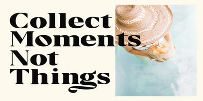 Borth Tropical Font Poster 4