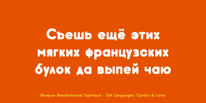 Hoopoe Font Poster 7