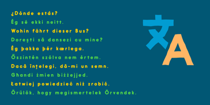 Hoopoe Font Poster 12