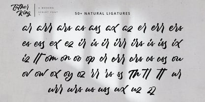 Luther King Font Poster 4