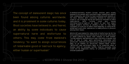 Necrothra Font Poster 6