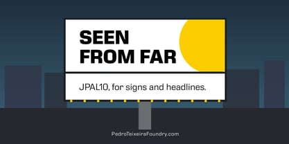 Jp Al10 Font Poster 6