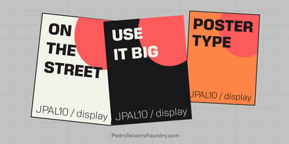 Jp Al10 Font Poster 7