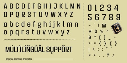 Kepater Font Poster 9