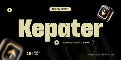 Kepater Font Poster 1