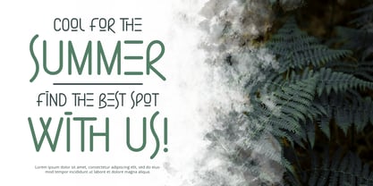 Summer Launch Font Poster 5