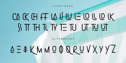Summer Launch Font Poster 9