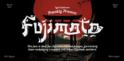 Fujimoto Font Poster 1