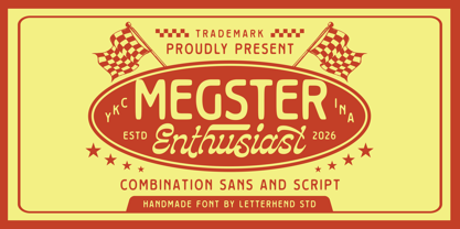 Megster Font Poster 1