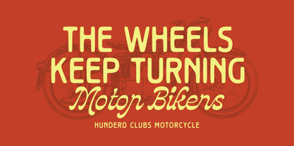 Megster Font Poster 3