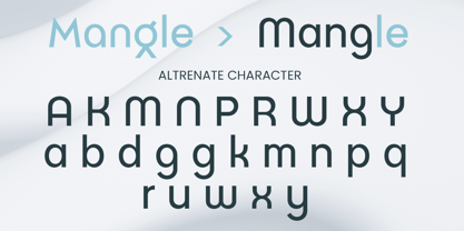 Minga Font Poster 12