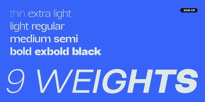 Borsche Font Poster 1