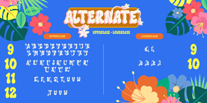 Flowie Font Poster 8