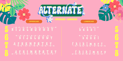 Flowie Font Poster 7