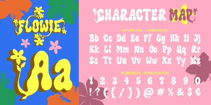 Flowie Font Poster 2