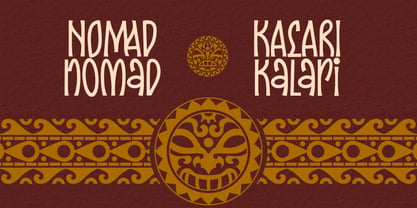Nomad Kalari Font Poster 8