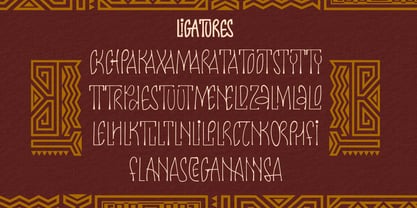 Nomad Kalari Font Poster 7