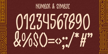 Nomad Kalari Font Poster 12
