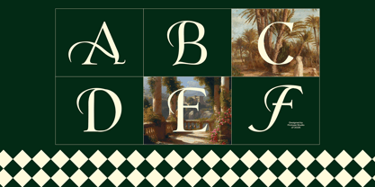 FT Pavielle Font Poster 3