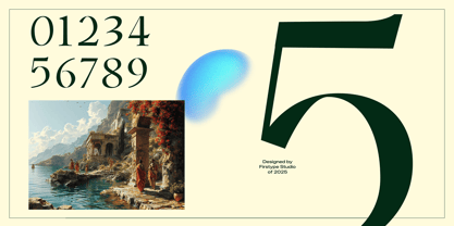 FT Pavielle Font Poster 8