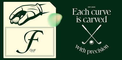 FT Pavielle Font Poster 7