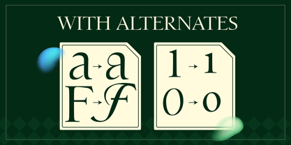 FT Pavielle Font Poster 2