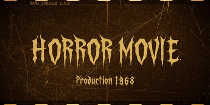 Thornvoid Font Poster 8