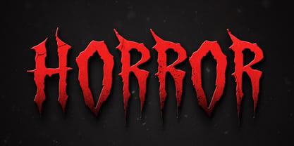 Thornvoid Font Poster 2