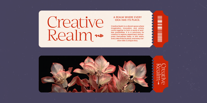 Megria Font Poster 12
