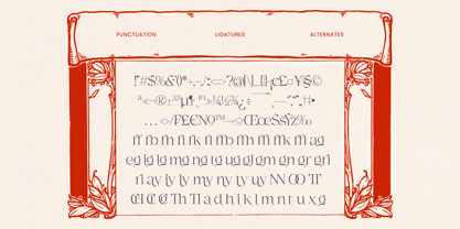 Megria Font Poster 13