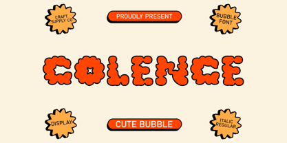 Colence Font Poster 1
