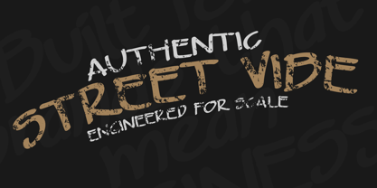 Marker One Font Poster 3