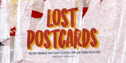 Vacances Font Poster 11