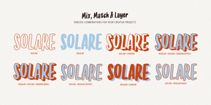 Vacances Font Poster 6