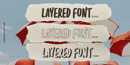 Vacances Font Poster 4