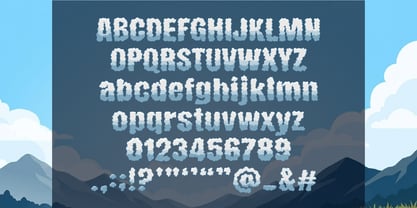 Cloudypop Font Poster 2