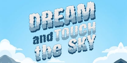 Cloudypop Font Poster 5