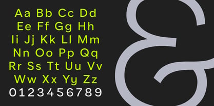 Gamble Font Poster 4