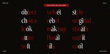 Petrichor Font Poster 5