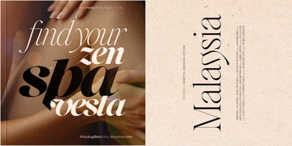 Voxas Font Poster 9