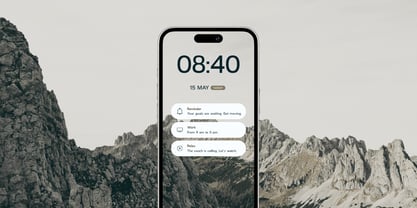 Redifine Font Poster 10