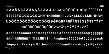 Redifine Font Poster 15