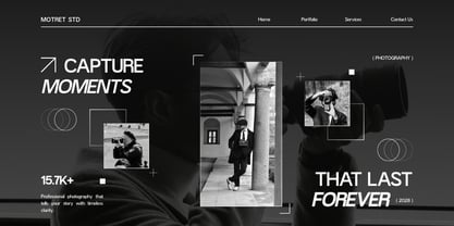 Redifine Font Poster 13