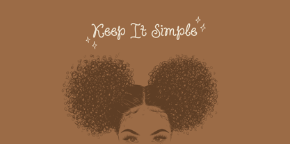Curly Unique Font Poster 3
