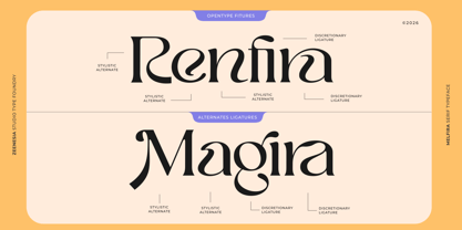 Melfira Font Poster 6