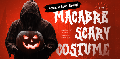 Mystical Night Font Poster 5