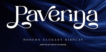 Paverina Font Poster 1