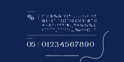 Paverina Font Poster 3