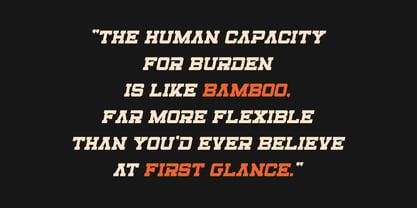 Mooda Font Poster 6