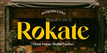 Rokate Font Poster 1